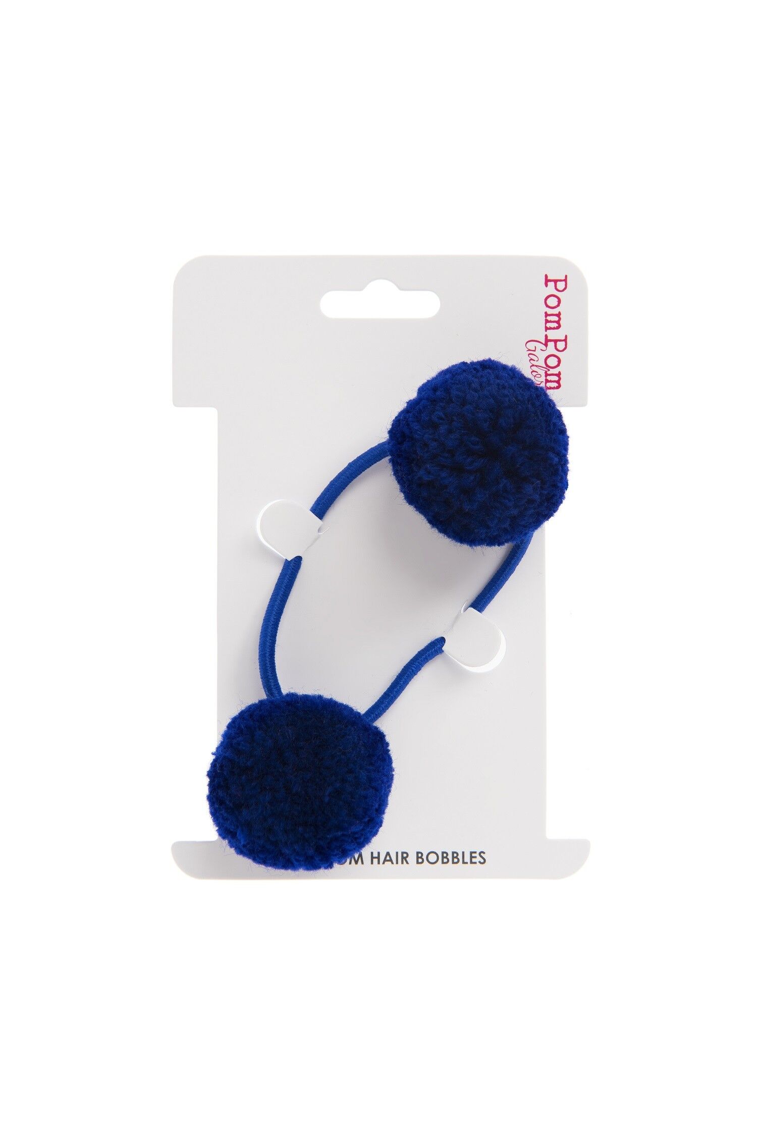 Indigo Double Pom Pom Haarbommel