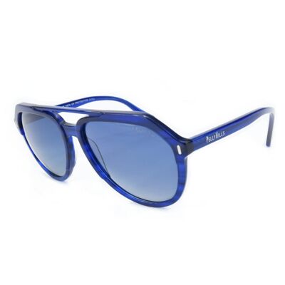 Azure Blue Aviator Sunglasses