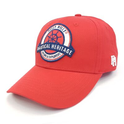 Casquette baseball rouge sailors and explorers