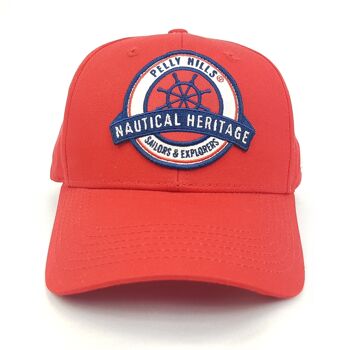 Casquette baseball rouge sailors and explorers 2