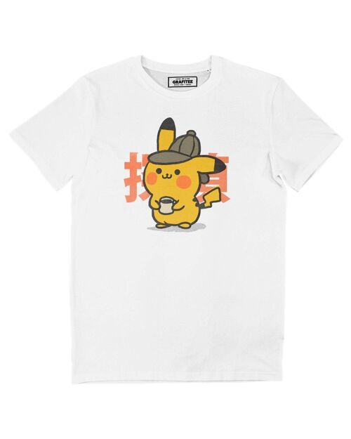 T-shirt Detective Pikachu - Tshirt Film Animation Pikachu
