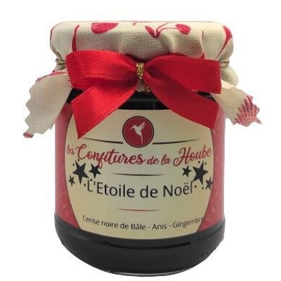 Confiture Etoile de Noel (confiture extra Douceur Anisée) 220gr