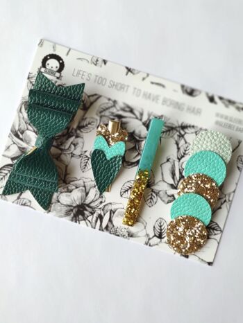 IVY - Set of 4 Hair clips 2