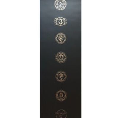 VL Magical Grip ECO PU CHAKRA GOLD YOGAMATTA & Yogaväska