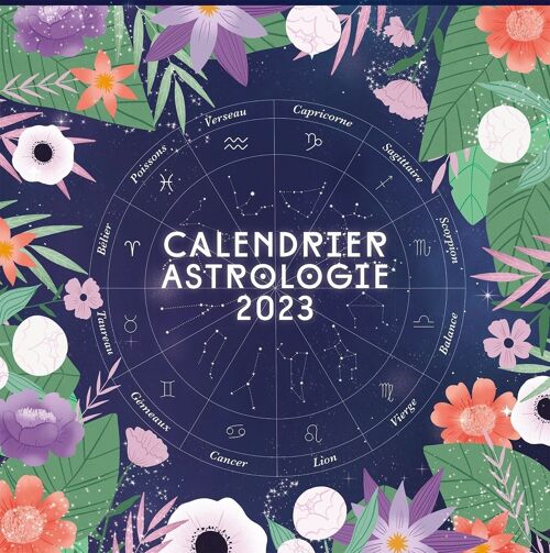 EPHEMERIDE - Calendrier mural - Astrologie - 2023