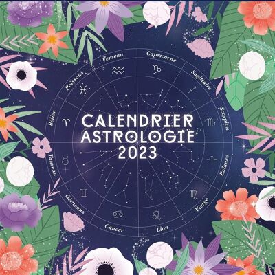 EPHEMERIDE - Wandkalender - Astrologie - 2023