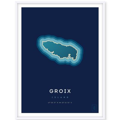 Ile de Groix poster - 50 x 70 cm