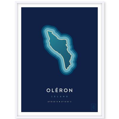 Ile d'Oléron-Plakat - 30 x 40 cm