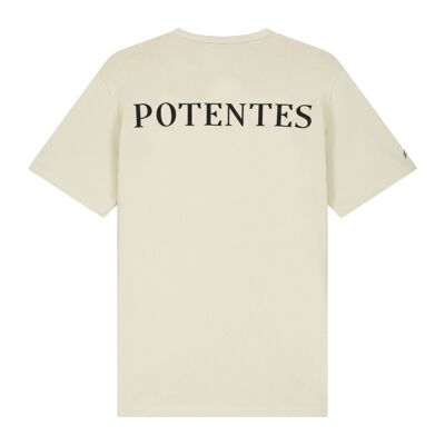 Potentes Imprinted – Logo Shirt – Sand