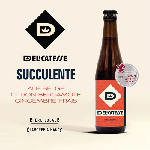 La Succulente - Bière Ambrée (Carton 12x33cl)