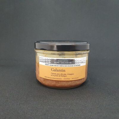 Galantin de Foie gras à l'Armagnac