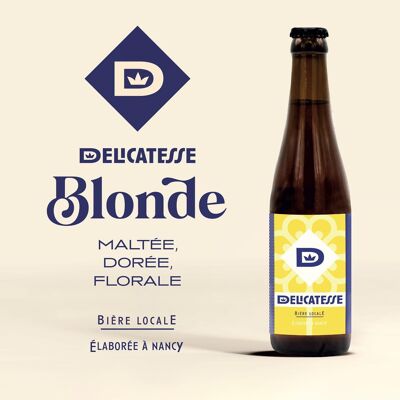 La Blonde - Bière Blonde (Carton 12x33cl)