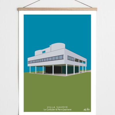 Architecture Poster - Villa Savoy