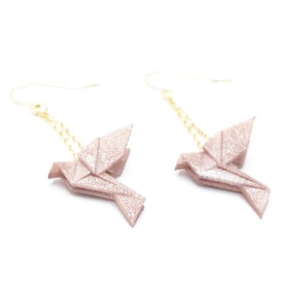 Boucles d'oreilles Mini Birdy NUDE