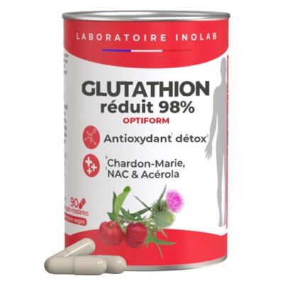 L-Glutathion & précurseurs (Chardon-Marie + NAC) - Détox & antioxydant