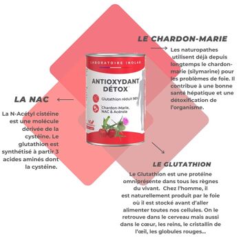 L-Glutathion & précurseurs (Chardon-Marie + NAC) - Détox & antioxydant 3