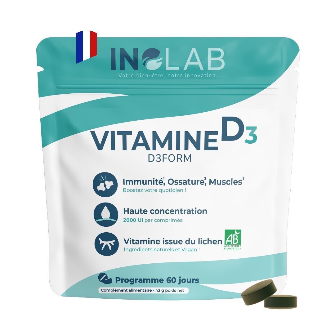 Vitamin D3 aus Bio-Flechten, vegan