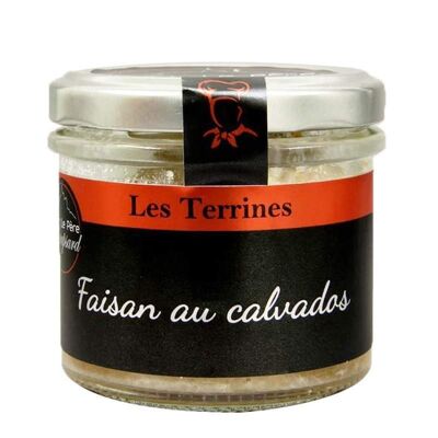 Pheasant rillettes with Calvados - 180g - Terrines from Père Roupsard