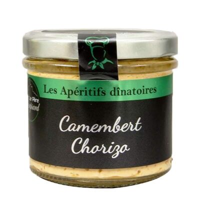Streichfähiger Camembert und Chorizo - 100 g - Aperitif Dinatoire du Père Roupsard