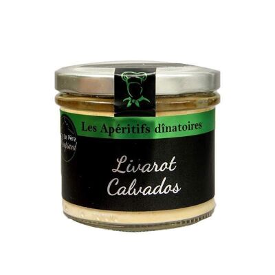 Spreadable Livarot with Calvados - 100g - Aperitif Dinatoire by Père Roupsard
