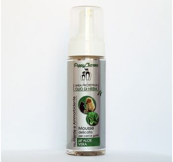 MOUSSE DÉLICATE À L'ALOE VERA POUR CHIENS ET CHATS