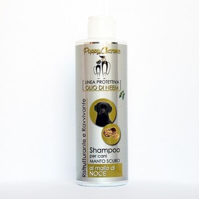 Walnuss-Shampoo für Hunde mit dunklem Fell