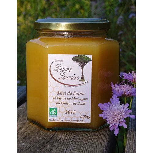 Miel Sapin et fleurs du plateau de sault 500g