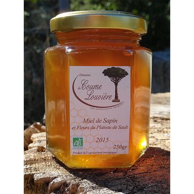 Miel de abeto y flores de la meseta de sault 250g