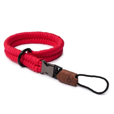 Camera hand strap "The Claw" made of Paracord - Bright Red