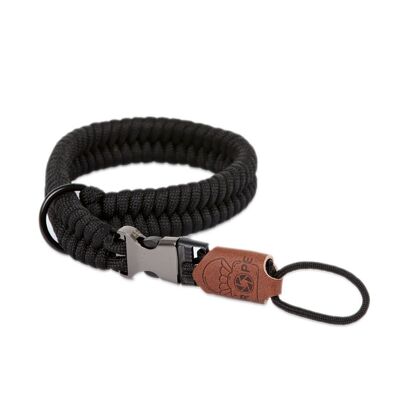 Camera hand strap "The Claw" made of Paracord - Silent Black