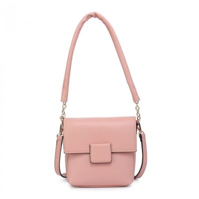 Quality Cross Body Bag, Shoulder Bag with 2 Adjustable  Straps  Multipurpose Shoulder  Crossbody Bags for Ladies - OL2753p pink