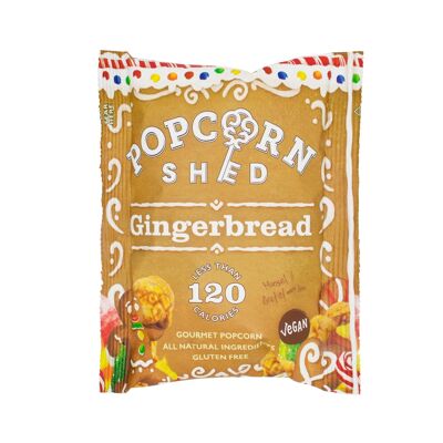 Vegan Gingerbread Gourmet Popcorn Snack Pack