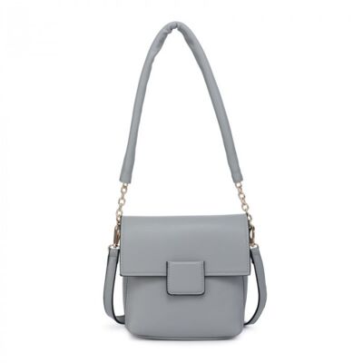 Quality Cross Body Bag, Shoulder Bag with 2 Adjustable  Straps  Multipurpose Shoulder  Crossbody Bags for Ladies - OL2753p grey