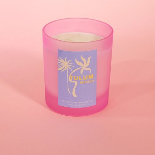 Sunshine Mandarin & Lychee Tulum Vacay Candle