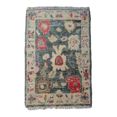 Handknotted Bokhara River Bed Wool Mat