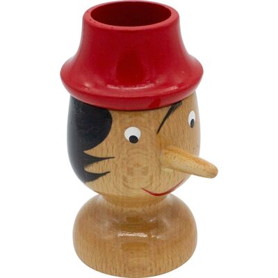 Pinocchio wooden pen holder - 9004