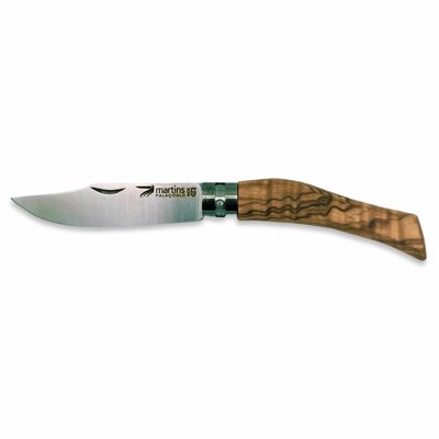Couteau de poche en bois d'olivier Taille M