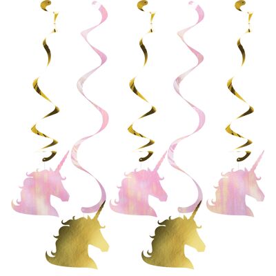 Unicorn Sparkle Dizzy Danglers assortis