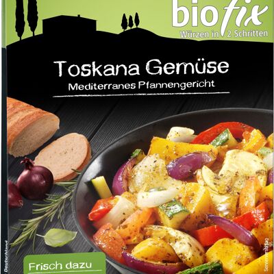 BIO Beltane Biofix Tuscany Vegetables 10er Tray