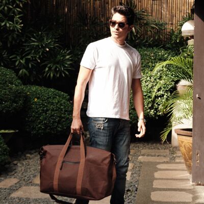 Cigar Brown Weekender Duffel