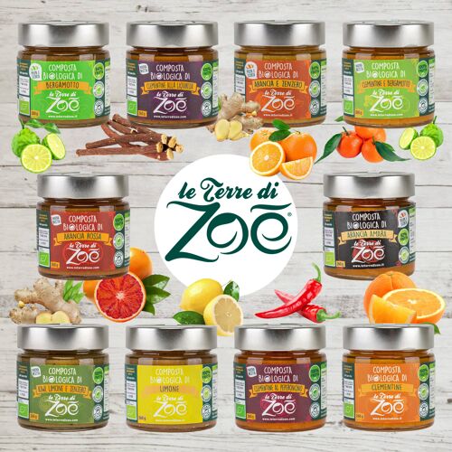 Kit degustazione Marmellate Biologiche Le terre di zoè