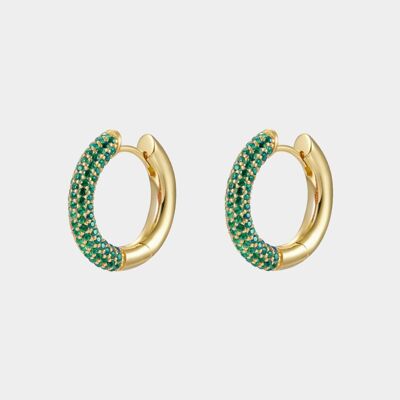 JUNE. - Emerald - 2 PIECES (PAIR)