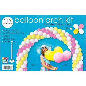 Kit arc en ballon DIY