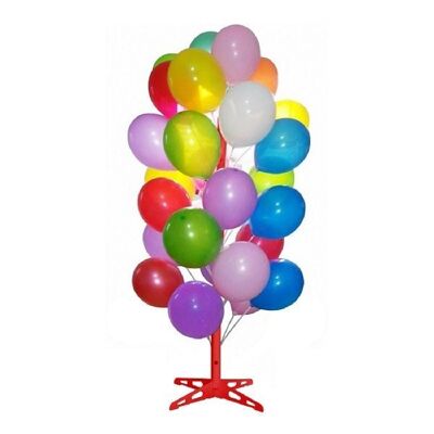 Arbre à ballons 180cm rouge