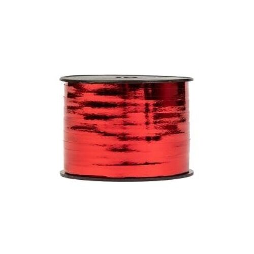 Ribbon 250m x 5mm metallic red