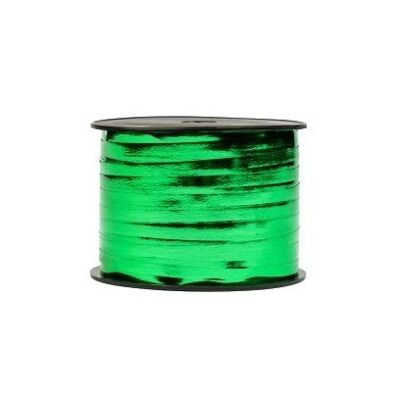 Ruban 250m x 5mm vert métallisé