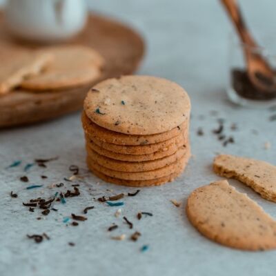 Shortbread con té Earl Grey