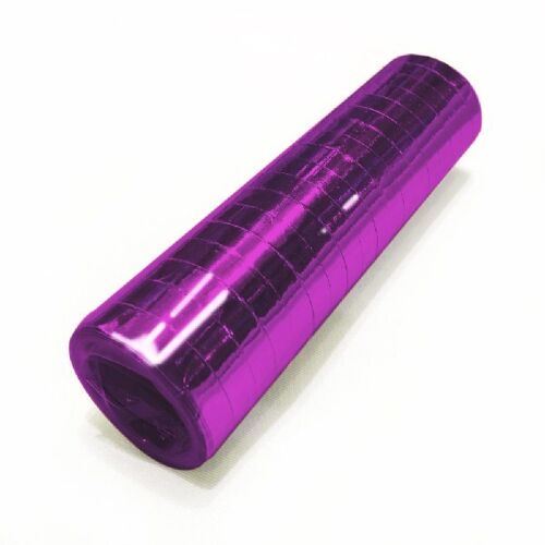 Streamers metallic 18x4m purple