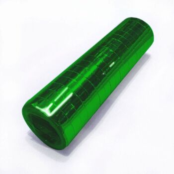 Banderoles métalliques 18x4m vert