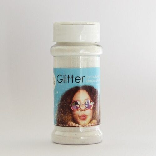 100 gram glitter white